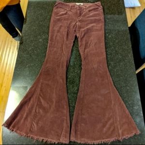 Free People Flared Corduroy Pants